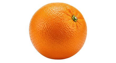 Isolated Whole Orange