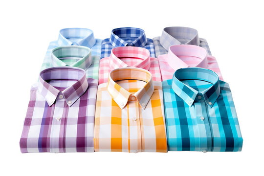 Casual short sleeve checkered shirt
