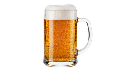 Isolated Mug of Beer