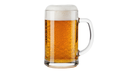 Isolated Mug of Beer