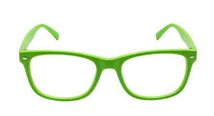 Fototapeta premium Isolated Green Glasses