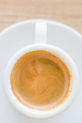 Naklejka premium Coffee cup, A cup of espresso