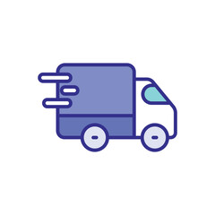 Delivery Truck icon vector