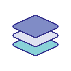 Layars icon vector