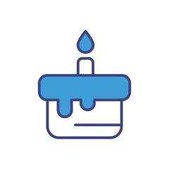 Holidays icon vector