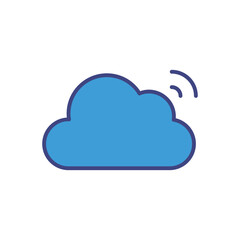 Cloud icon vector