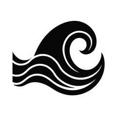 Sage Wave Design Icon Vector Illustration