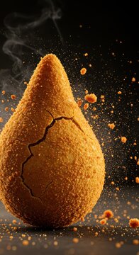 tasty and crunchy coxinha