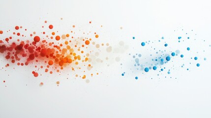 Vibrant Dots of Color: A captivating graphic featuring an array of colored dots. The dots, which are arranged in a visually appealing display, create a sense of movement and energy. 