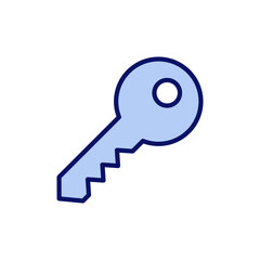 Key icon vector. Key sign and symbol.