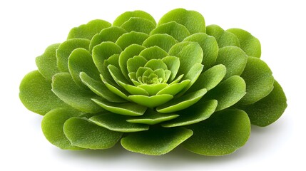 Obraz premium Close-up of a vibrant green succulent plant.