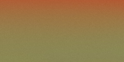 Gradient background with orange and green hues and a grainy texture for abstract design concepts