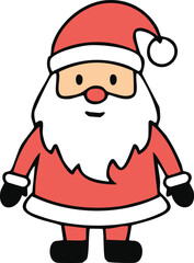 cartoon santa claus