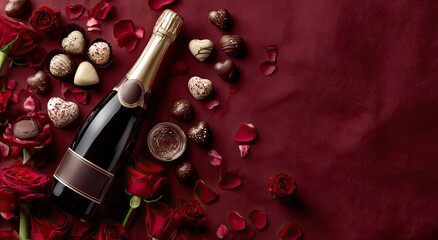 Romantic Valentine's Day arrangement