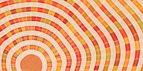 Stylized sun, summer sunlight, sun rays, vector drawing