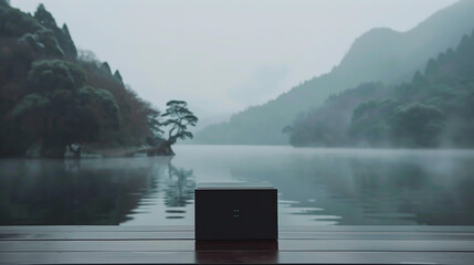 A minimalist UI screen concept focused on clarity, subtle contrast, and refined visuals