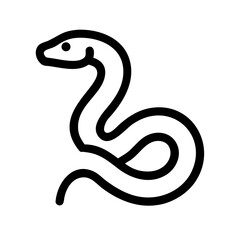 Fototapeta premium Stylized cobra snake illustration with tribal patterns