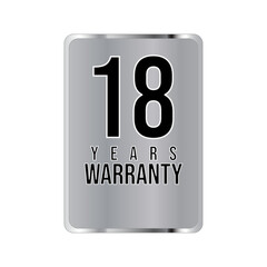 warranty stamp. sign. seal. Hologram stickers, holographic labels with silver texture, vector original product stamp. warranty badge sign insignia symbol with stars on white background