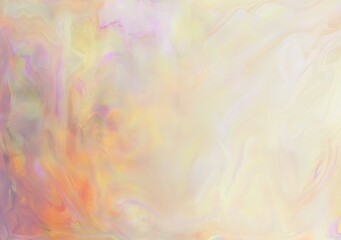 Gentle pastel swirl of color fields