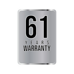 warranty stamp. sign. seal. Hologram stickers, holographic labels with silver texture, vector original product stamp. warranty badge sign insignia symbol with stars on white background