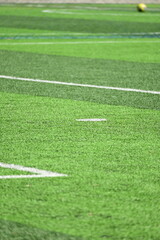 artificial green grass background for playground