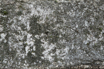 Weathered and cracked concrete wall, displaying age and texture. backgrounds or urban themes