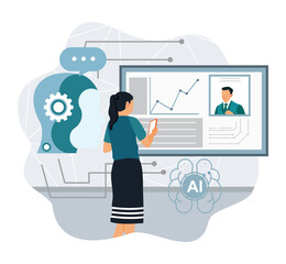 Manager AI-Optimized HR Data Analytics.