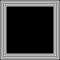 Obraz premium Square shape dynamic blend. Futuristic technology element