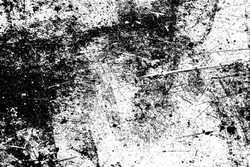 Grunge Black and White Distress. Halftone line Grunge Texture.