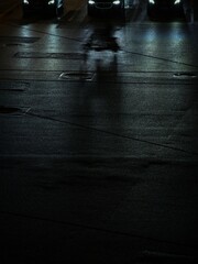 Obraz premium the street after rain