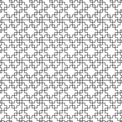 Texture with figures from lines.Abstract background. Black and white color. Repeat pattern. Element design for web page, textures, cover, fabric, textile, card, poster. Repeating design.