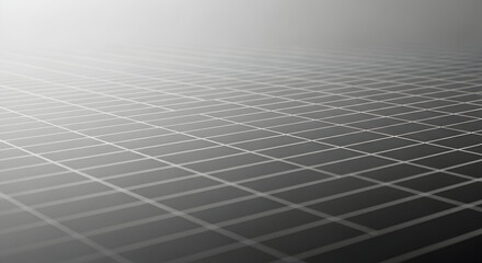 Abstract gray grid pattern fading into the distance wallpaper