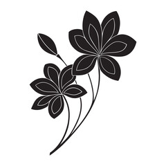 lotus flower silhouette 