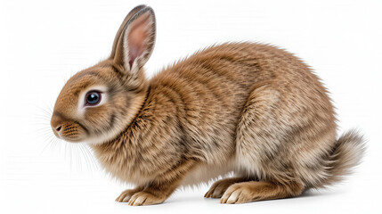 Obraz premium rabbit isolated on transparent background