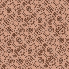 seamless damask pattern