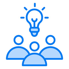 Fototapeta premium Brainstorming Icon