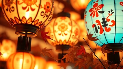 Ceremonial wheat sheaves and rifle silhouette on polished wood, dramatic crimson backdrop.