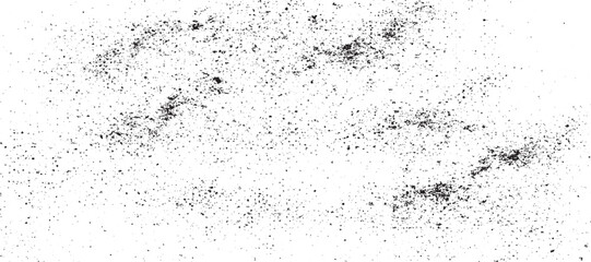 Speckle grain dot white paper noise texture with distress effect vector illustration pattern background. high quality grunge dust overlay with old black texture on white background great for creative 