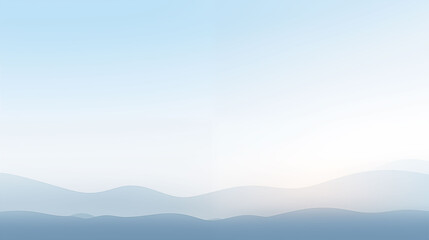 Simple clear sky with a clean gradient from light blue to white