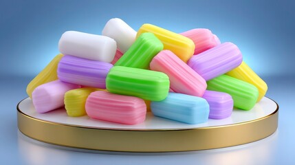 Colorful Candy Pile - Sweet Treats, Confectionery, Sugar