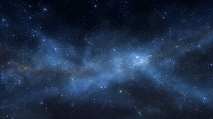 Vast expanse of starlit nebulae in deep space.