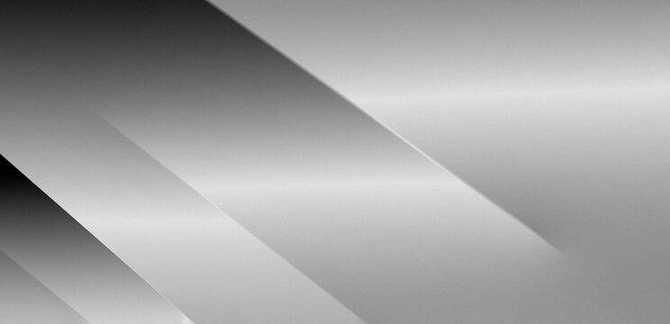 modern, clean, and high-tech metallic monochromatic gray palette. The metallic texture is ideal for luxury and premium product themes that emphasize the quality of the materials.