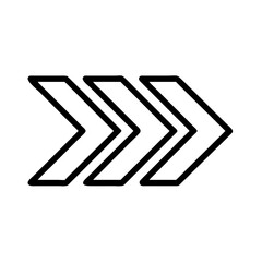 Minimal chevron arrow vector icon for web navigation and digital interface use, Minimal chevron arrow vector, Clean direction arrow icon, UI navigation pointer design, Thin chevron graphic element

