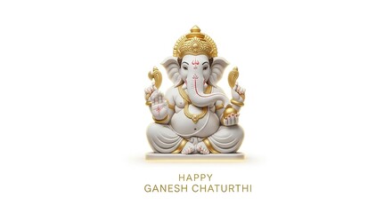 illustration of Lord Ganpati for Ganesh Chaturthi festival of India, Ganesh chaturthi for greeting,card, poster background.