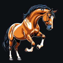 horse vector illustration