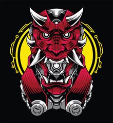 Demon Mascot Logo
