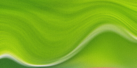 Bright green abstract background image features soft white gradient curves and a grainy texture that adds interest.