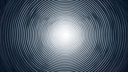 Concentric circles radiating from a central point.