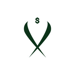 money suit logo design business