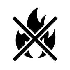No fires allowed